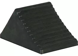 Buyers Products Rubber Wheel Chock, 5 In. X 6 In. X 5 In
