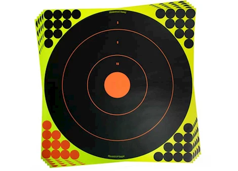 Birchwood Casey Shoot-N-C 17.25" Bullseye Target - 5 Pack|BC-34185