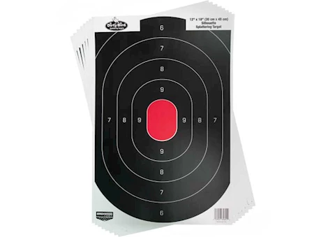 Birchwood Casey 12" x 18" Silhouette Target - 8 Pack|BC-35608