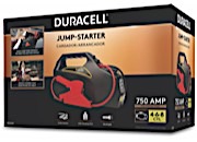 Battery Biz Duracell 750 amp portable emergency jumpstarter