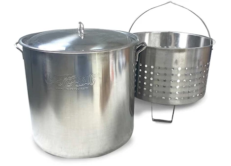 Bayou Classic 82-QT STAINLESS BAYOU BOILER WITH STEAM BASKET