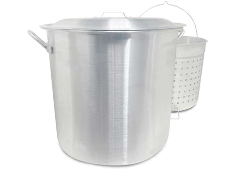 Bayou Classic 120-QT BAYOU BOILER, DOMED LID, REINFORCED BASKET WITH HELPER HANDLE