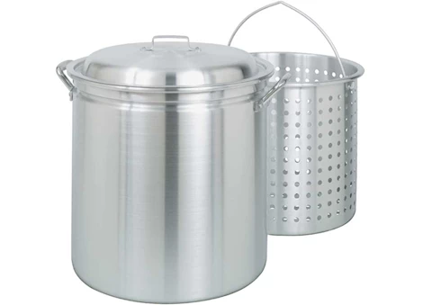 Bayou Classic 34-QT ALUMINUM STOCKPOT WITH BASKET