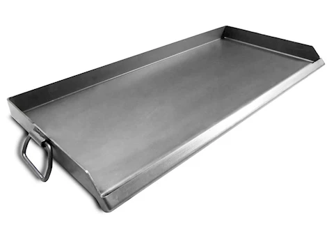 Bayou Classic DOUBLE STEEL GRIDDLE WITH GREASE TRAY