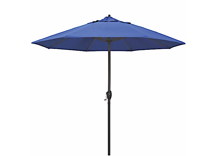 California Umbrella Casa Series 9 ft. Patio Umbrella - Royal Blue Olefin / Bronze Main Image