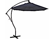 California Umbrella Bayside Series 9 ft. Cantilever Patio Umbrella - Navy Blue Olefin / Bronze