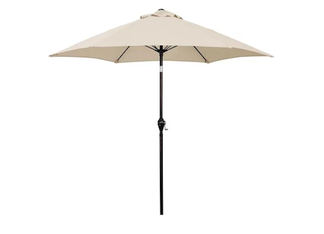 Astella Alus Series 9 ft. Economy Market Umbrella – Antique Beige / Bronze