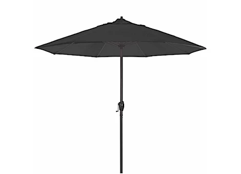 California Umbrella Casa Series 9 ft. Patio Umbrella - Black Olefin / Bronze Main Image