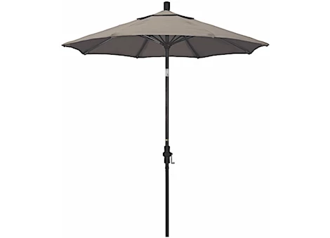California Umbrella Sun Master Series 7.5 ft. Patio Umbrella - Taupe Sunbrella / Bronze