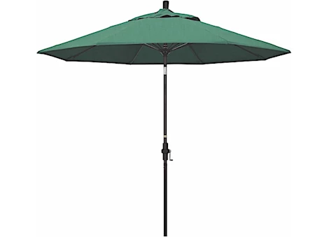 California Umbrella Sun Master Series 9 ft. Patio Umbrella - Spectrum Aztec Sunbrella / Bronze