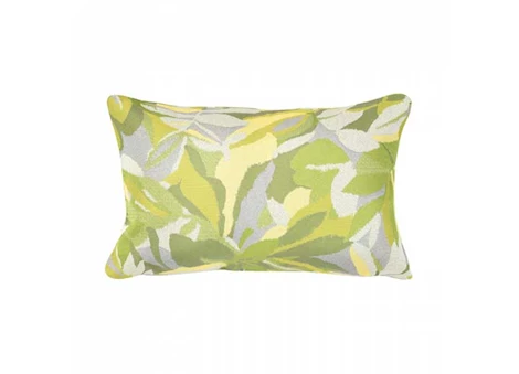 Astella Pacifica 12” x 18” Lumbar Throw Pillow in Dewey - Green