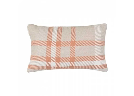 Astella Pacifica 12” x 18” Lumbar Throw Pillow in Tartan - Tuscan Main Image