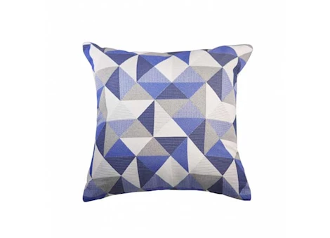 Astella Pacifica 18” x 18” Accent Throw Pillow in Ruskin - Blue