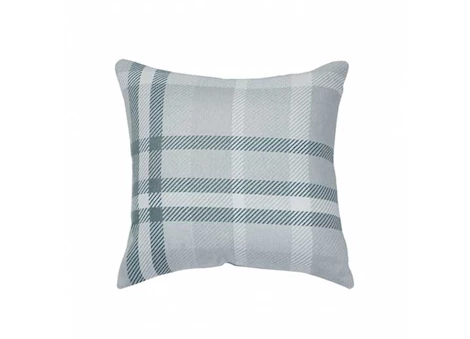 Astella Pacifica 18” x 18” Accent Throw Pillow in Tartan - Jade