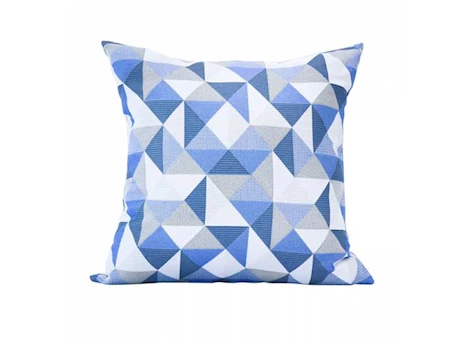 Astella Pacifica 24” x 24” Lounge Throw Pillow in Ruskin - Blue
