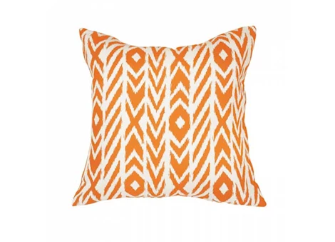 Astella Pacifica 24” x 24” Lounge Throw Pillow in Fire Island - Tuscan