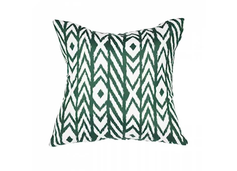 Astella Pacifica 24” x 24” Lounge Throw Pillow in Fire Island - Jade