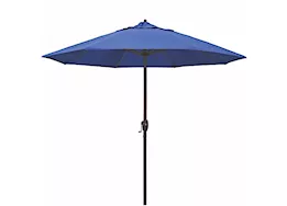 California Umbrella Casa Series 9 ft. Patio Umbrella - Royal Blue Olefin / Bronze