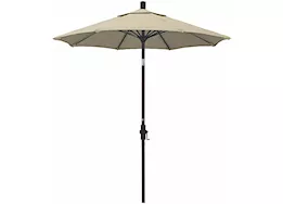 California Umbrella Sun Master Series 7.5 ft. Patio Umbrella - Antique Beige Sunbrella / Bronze