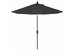 California Umbrella Sun Master Series 9 ft. Patio Umbrella - Black Sunbrella / Bronze