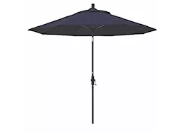California Umbrella Sun Master Series 9 ft. Patio Umbrella - Navy Sunbrella / Bronze