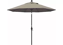 California Umbrella Sun Master Series 9 ft. Patio Umbrella - Taupe Sunbrella / Bronze