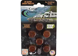 Camp champ rv super digest tablets 6 per card