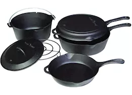 Camp Chef 6 piece cast iron set