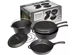 Camp Chef 6 piece cast iron set