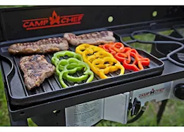 Camp Chef Reversible Cast Iron Grill/Griddle Accessory for 14" or 16” Cooking System