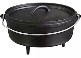 Camp Chef 10in cast iron classic standard dutch oven (4 qt.)