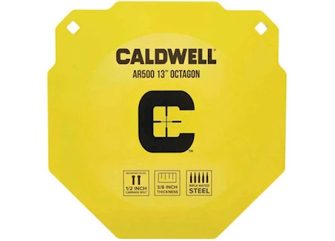 Caldwell Shooting Supplies AR500 13IN OCTAGON