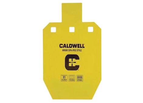 Caldwell Shooting Supplies AR500 33% IPSC STEEL TARGET
