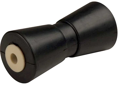 C.E. Smith Company KEEL ROLLER 8IN - 5/8IN ID, W/BUSHING WHITE PRESS IN, UPC LABEL