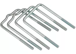 C.E. Smith Company Pkg u-bolt 3/8in x 3-1/2in x 6, 2 straight and 2 formed, square