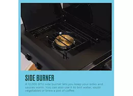 Char-Broil Pro Series 4-Burner Gas Grill and Griddle w/ Side Burner|463281024