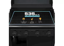 Char-Broil Pro Series 4-Burner Gas Grill and Griddle w/ Side Burner|463281024
