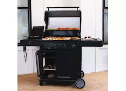 Char-Broil Pro Series 4-Burner Gas Grill and Griddle w/ Side Burner|463281024