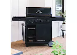 Char-Broil Pro Series 4-Burner Gas Grill and Griddle w/ Side Burner|463281024