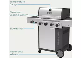 Charbroil 4b performance cabinet dark grey base ss ufc, fascia,lid w sb