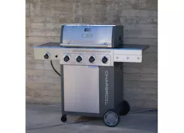 Char-Broil Performance Series FlavorMax 4 Burner Gas Grill Cabinet w/ Side Burner | 463348725