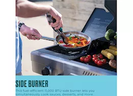 Char-Broil Performance Series FlavorMax 4 Burner Gas Grill Cabinet w/ Side Burner | 463348725