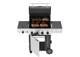 Char-Broil Performance Series FlavorMax 4 Burner Gas Grill Cabinet w/ Side Burner | 463348725