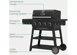 Char-Broil Performance Series FlavorMax 4 Burner Gas Grill Cart | 463348825