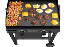 Char-Broil Performance Series 28" 2 Burner Gas Griddle w/ Cart and Hard Cover|463814025