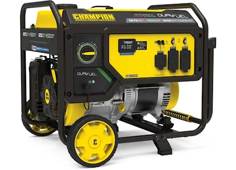 Champion Power Equipment 5500-watt generator with co shield and carbon monoxide auto shutoff system Main Image