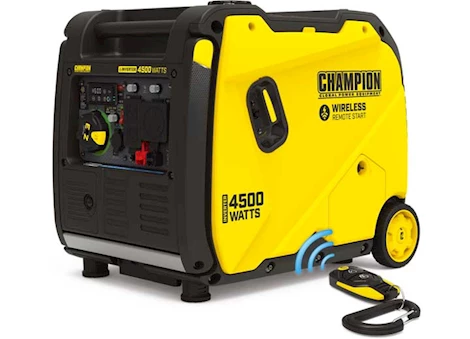 Champion Power Equipment 4500-WATT WIRELESS REMOTE START PORTABLE INVERTER GENERATOR WITH QUIET TECHNOLOG