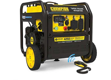 Champion Power Equipment 4250-watt open frame inverter w/co shield, carbon monoxide auto shutoff system, Main Image