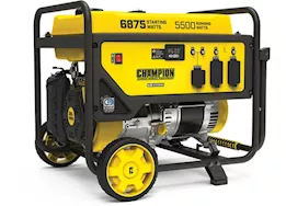 Champion Power Equipment 5500-watt portable generator with co shield