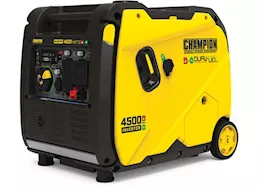 Champion Power Equipment 4500-watt electric start dual fuel rv ready portable inverter generator w/quiet technology/co shield